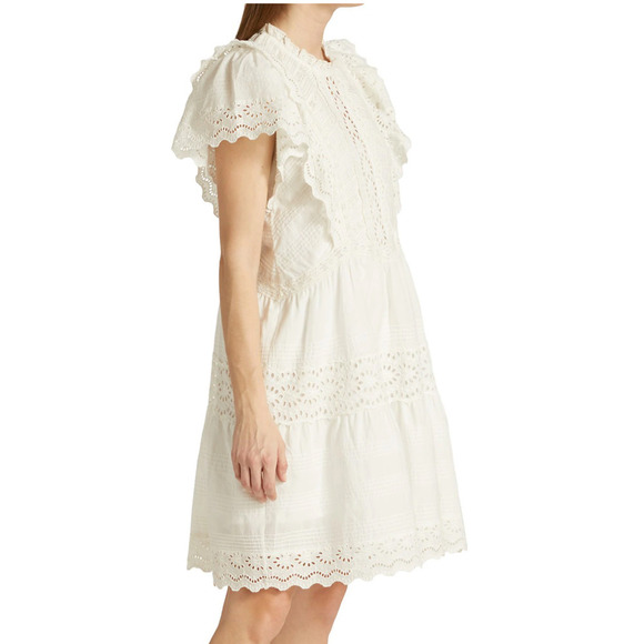 NWT Sea New York Georgina Ruffle Minidress - Picture 3 of 9